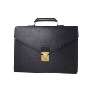 Louis Vuitton Epi Ambassador Business Bag Black